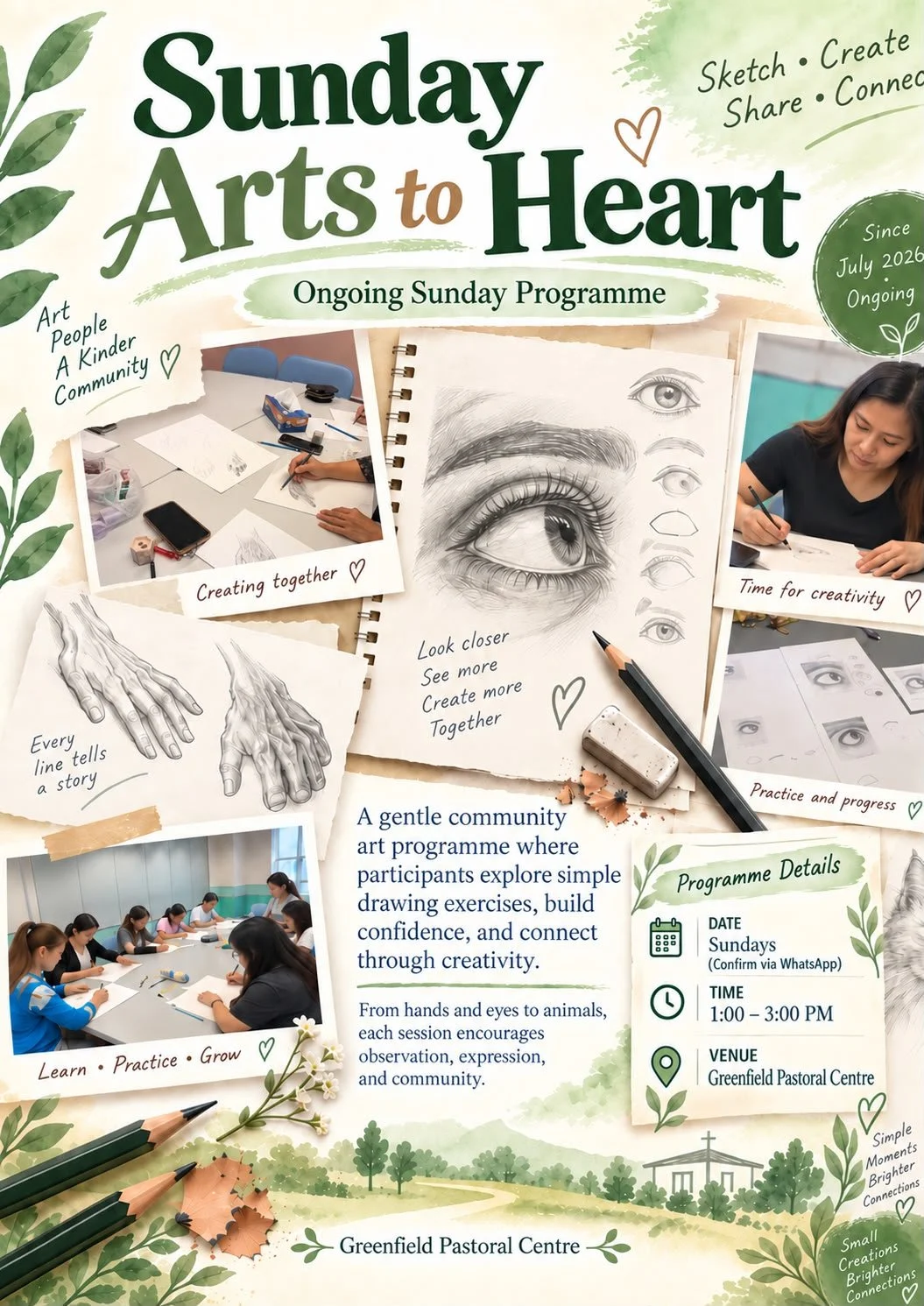 Sunday Art to Heart